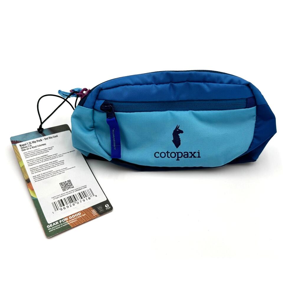 NWT Cotopaxi Kapai 1.5 L Hip Pack - Del Dia Cool (C06B)